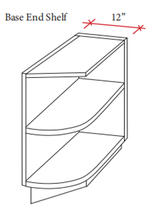Picture of Base End Shelf Cabinet (BES)