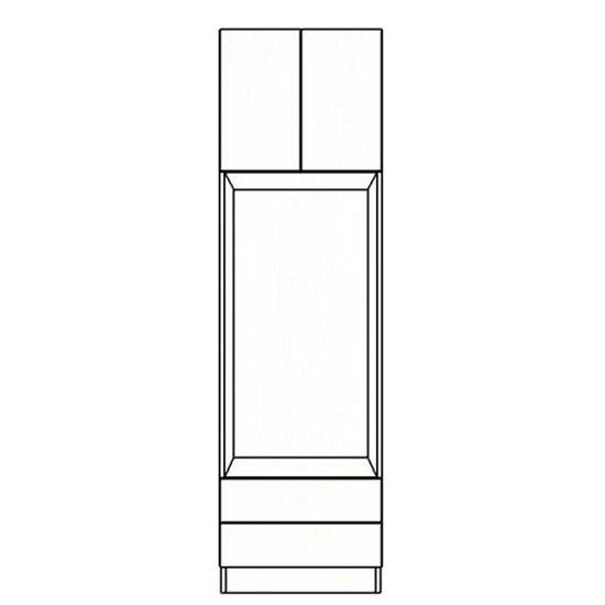 Picture of 2 Drawers Oven Pantry Cabinet