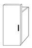 Picture of Wall 24 door up  modification cabinet